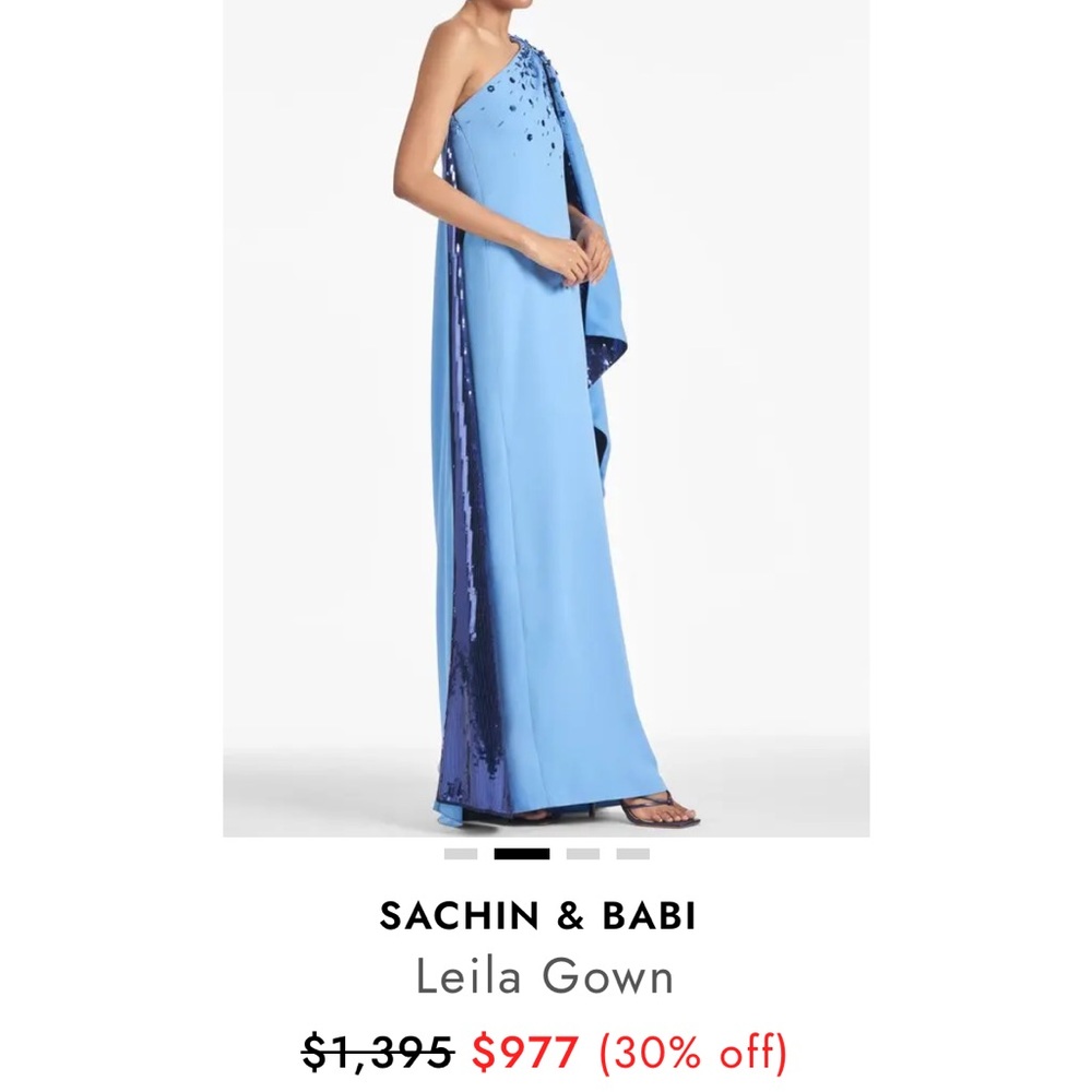 Sachin and Babi Leila Gown - Picture 3 of 6